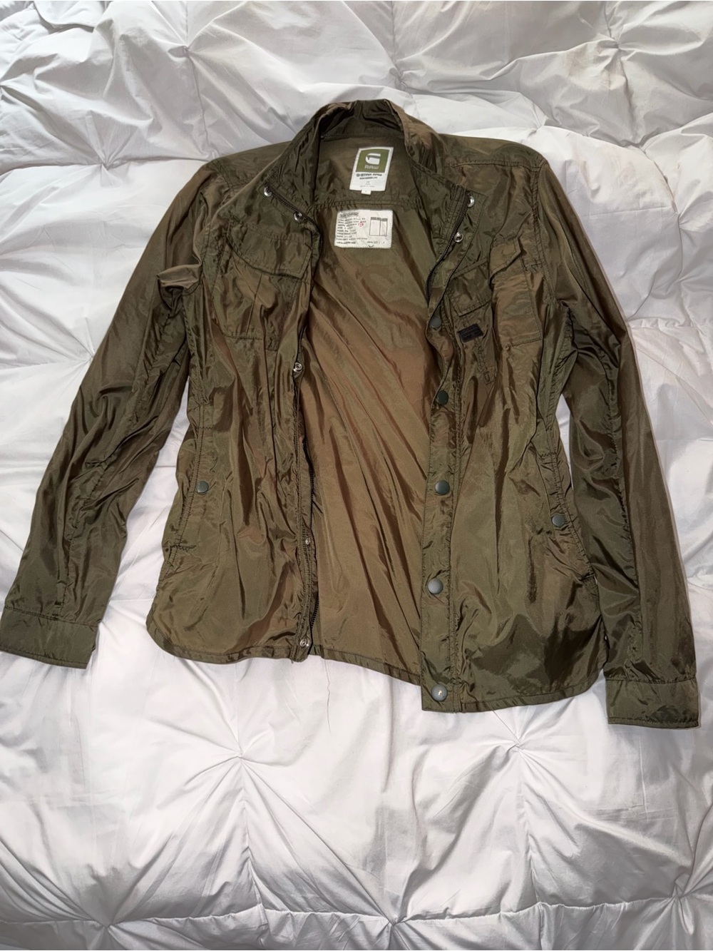 G-Star Olive Green Lightweight Field Jacket